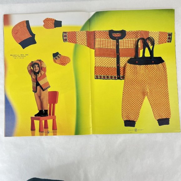 Dale Of Norway Baby Collection Knitting Pattern Book NR 89 Norwegian Toddler - Picture 8 of 14